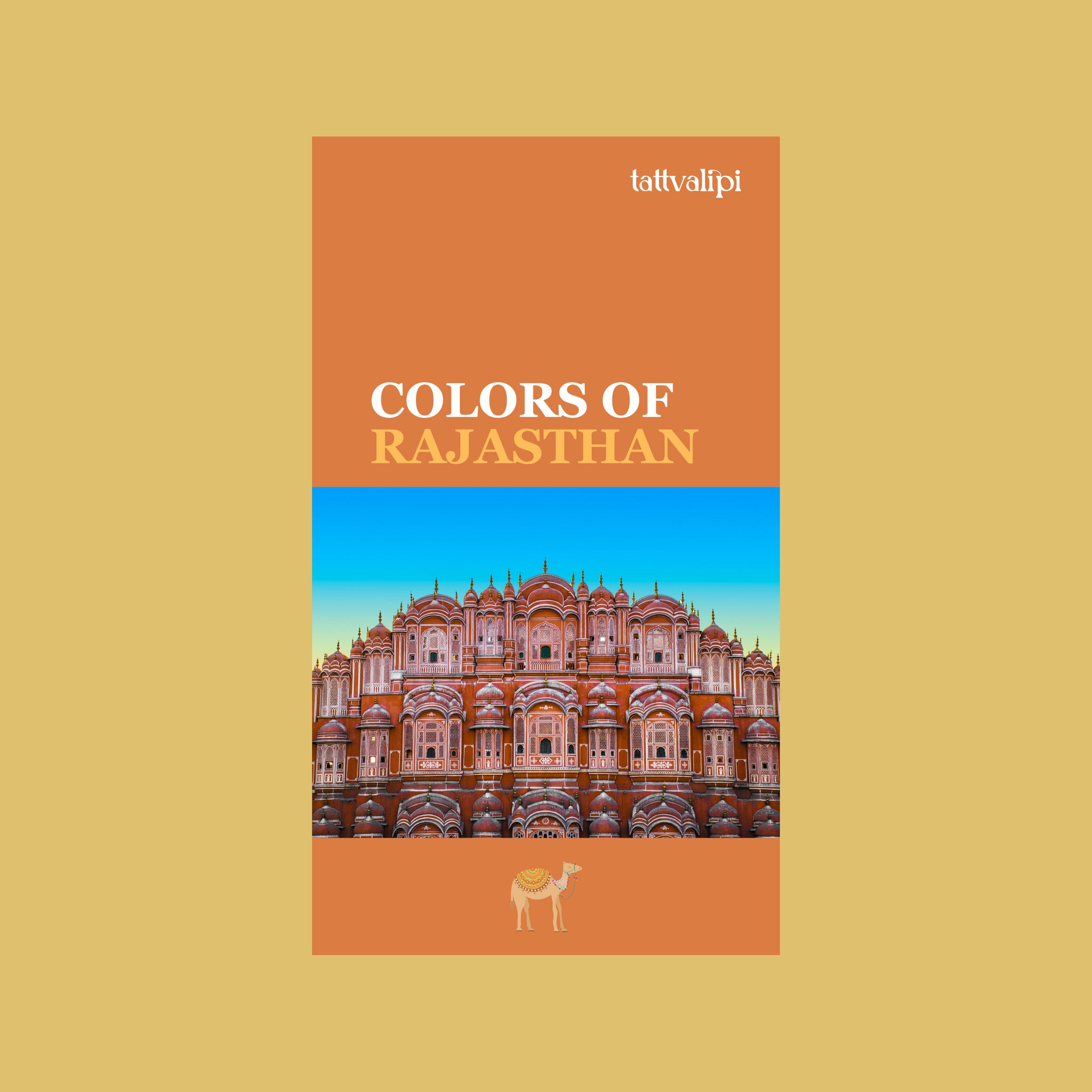 Colors Notelet - Rajasthan